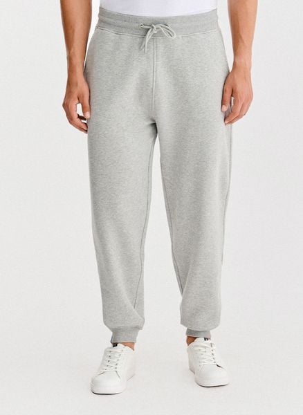 PAKO LORENTE - Spodnie dresowe w szarym kolorze. Szare spodnie dresowe męskie Pako Lorente, bez wzorów, z bawełny. Za 149.99 zł.