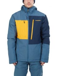 Kurtka Narciarska Męska Fundango Atlas. Brązowe kurtki męskie Fundango, na zimę, m, bez wzorów, z materiału, sportowe, bez kaptura. Za 599.00 zł.
