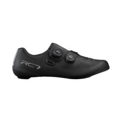 Buty szosowe męskie Shimano SH-RC703. Czarne buty wizytowe męskie SHIMANO, z materiału, bez zapięcia. Za 949.99 zł.