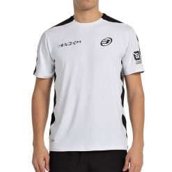 T-shirt S/sleeve Bullpadel Paquito 25i. Czarne t-shirty damskie bullpadel, s, bez wzorów, z meshu, bez kołnierzyka. Za 184.25 zł.