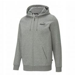 Męska Bluza Z Suwakiem Z Logo ESS. Szare bluzy bez kaptura męskie Puma, m. Za 329.99 zł.