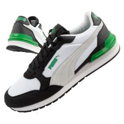 Buty sportowe męskie Puma ST Runner v4. Białe buty sportowe na co dzień męskie Puma, z materiału, bez zapięcia, trekkingowe. Za 229.00 zł.