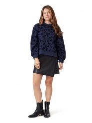 Scotch & Soda Bluza w kolorze granatowo-czarnym rozmiar: M. Niebieskie bluzy bez kaptura damskie Scotch & Soda, m, z bawełny. Za 187.99 zł.