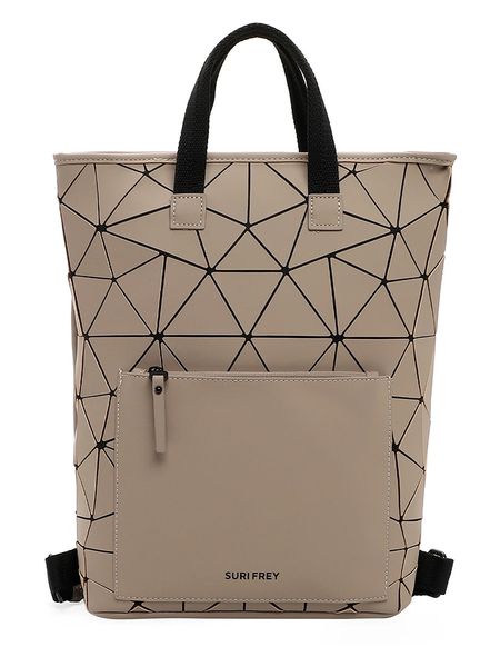SURI FREY Plecak "Jessy-Lu" w kolorze szarobrązowym - 34 x 40 x 15 cm rozmiar: onesize. Brązowe plecaki damskie Suri Frey, bez wzorów, z materiału. Za 104.99 zł.