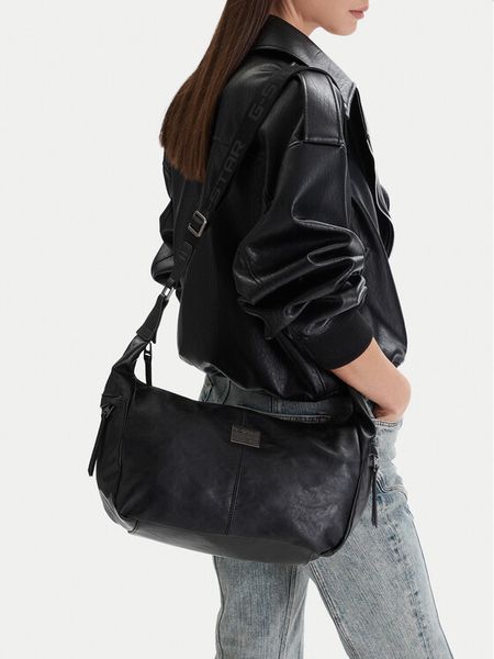 G-Star Raw Torebka C-LDA5453B Czarny. Czarne torebki klasyczne damskie G-Star Raw, bez wzorów, z materiału, bez dodatków. Za 179.99 zł.