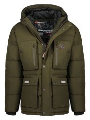 Geographical Norway Parka w kolorze khaki rozmiar: 3XL. Brązowe parki męskie Geographical Norway, xl, bez wzorów. Za 210.81 zł.
