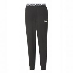 Spodnie Do Joggingu Damskie Amplified. Czarne spodnie dresowe damskie Puma, bez wzorów. Za 170.99 zł.