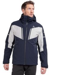 Kurtka narciarska męska Schöffel Hohbiel. Niebieskie kurtki męskie Schöffel, na zimę, m, bez wzorów, z materiału, sportowe, bez kaptura. Za 2,499.99 zł.