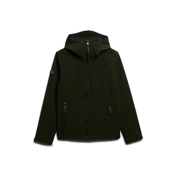 Bluza z kapturem Superdry Softshell Tech. Zielone bluzy z kapturem męskie Superdry., m, bez wzorów, z softshellu, z kapturem. Za 494.85 zł.