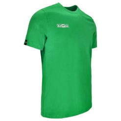 Koszulka bawełniana KEEZA Basic. Zielone t-shirty sportowe męskie KEEZA, z bawełny, bez ramiączek, do piłki nożnej. Za 32.00 zł.
