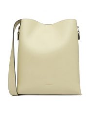 GINO ROSSI Torebka EO-WEN-3 Żółty. Żółte torebki klasyczne damskie Gino Rossi, bez wzorów, z materiału, bez dodatków. Za 349.99 zł.