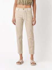 Rosner Spodnie w kolorze beżowym rozmiar: W36/L28. Brązowe spodnie materiałowe damskie Rosner, bez wzorów, z materiału. Za 195.99 zł.