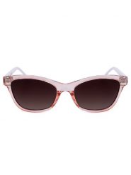 Guess Dziecięce okulary przeciwsłoneczne w kolorze jasnoróżowo-białym rozmiar: 48. Białe okulary przeciwsłoneczne dziecięce Guess. Za 232.78 zł.