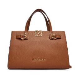 Torebka LOVE MOSCHINO. Brązowe torebki klasyczne damskie Love Moschino, bez wzorów, bez dodatków. Za 1,009.00 zł.
