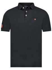 Canadian Peak Koszulka polo "Karseak" w kolorze czarnym rozmiar: XL. Czarne koszulki polo męskie Canadian Peak, xl, bez wzorów, z bawełny, bez ramiączek. Za 105.38 zł.