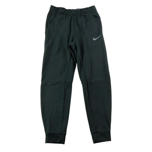 Second life - Spodnie dresowe męskie o kroju zwężanym czarne - Stan bardzo dobry. Czarne spodnie sportowe męskie Nike, z dresówki. Za 143.46 zł.
