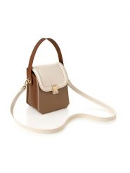 Vince Camuto Torebka "Lagoon" w kolorze kremowo-brązowym - 13,5 x 17 x 7 cm rozmiar: onesize. Brązowe torebki klasyczne damskie Vince Camuto, bez wzorów, z materiału, bez dodatków. Za 144.92 zł.