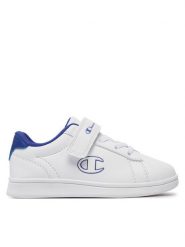 Champion Sneakersy Centre Court B Ps Low Cut Shoe S32854-CHA-WW004 Biały. Białe buty sportowe chłopięce CHAMPION, ze skóry, bez zapięcia. Za 79.99 zł.