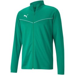 Bluza męska Puma teamRISE Training Poly Jacket zielona. Zielone bluzy bez kaptura męskie Puma, m. Za 149.00 zł.