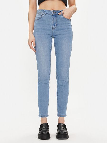 Morgan Jeansy 241-PARDA Niebieski Slim Fit. Niebieskie jeansy damskie Morgan. Za 159.99 zł.