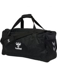 Torba sportowa Hummel Core 2.0. Czarne torby męskie na ramię HUMMEL, bez wzorów, z materiału, na ramię. Za 150.50 zł.
