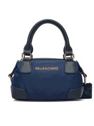 Valentino Torebka Jenny Re VBSA9T06 Granatowy. Niebieskie torebki klasyczne damskie Valentino, bez wzorów, z materiału, bez dodatków. Za 399.99 zł.