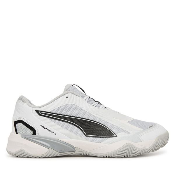 Buty halowe Puma. Białe buty sportowe na co dzień męskie Puma, bez zapięcia. Za 314.99 zł.