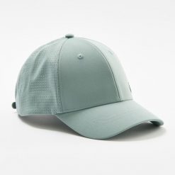 Czapka z daszkiem Artengo TC 900 rozmiar 58. Zielone czapki męskie ARTENGO, bez wzorów, z materiału, sportowe. W wyprzedaży za 34.99 zł.
