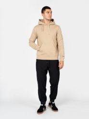 Les Hommes Bluza "Hoodie" | LBH1005700U | Mężczyzna | Piaskowy. Brązowe bluzy bez kaptura męskie Les Hommes, m, z bawełny. W wyprzedaży za 649.00 zł.