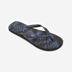 Japonki męskie Decathlon 120 Palmit. Czarne klapki i japonki męskie Decathlon. Za 24.99 zł.