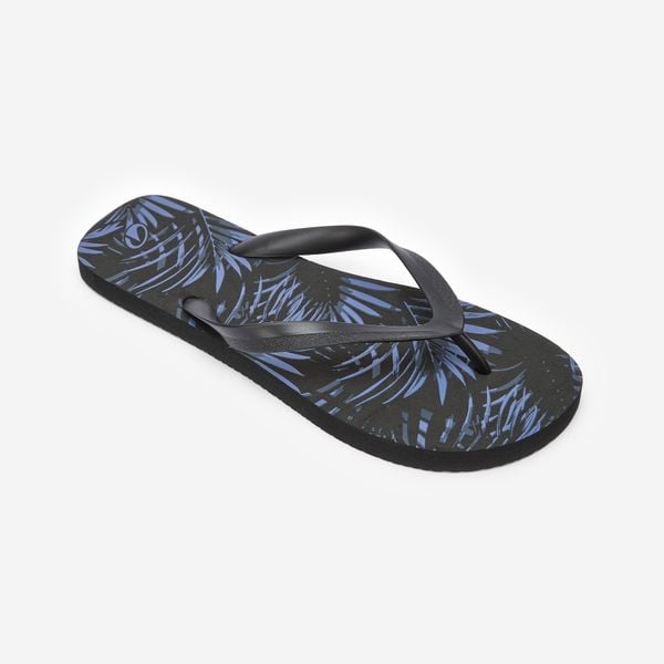 Japonki męskie Decathlon 120 Palmit. Czarne klapki i japonki męskie Decathlon. Za 24.99 zł.