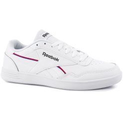 Buty męskie sportowe białe skórzane Reebok Royal Techque. Białe buty sportowe na co dzień męskie Reebok, bez zapięcia, Reebok Royal. Za 189.00 zł.