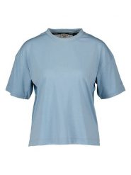 DOLOMITE Koszulka "Latemar DRI" w kolorze błękitnym rozmiar: XL. Niebieskie bluzki damskie Dolomite, xl, bez wzorów, z bawełny, bez kołnierzyka, bez ramiączek. Za 73.93 zł.