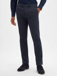 Finshley & Harding spodnie chino Mężczyźni Bawełna niebieski, 32-30. Niebieskie spodnie materiałowe męskie Finshley & Harding, bez wzorów, z bawełny, biznesowe. Za 329.95 zł.