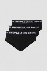 KARL LAGERFELD Czarne slipy męskie 3PACK, Rozmiar S. Czarne slipki męskie Karl Lagerfeld, bez wzorów. W wyprzedaży za 159.99 zł.