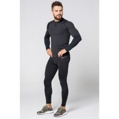 Koszulka szybkoschnąca fitness męska Rough Radical Stone LS. Niebieskie bielizna termoaktywna męska ROUGH RADICAL, l, bez wzorów, z dzianiny. Za 109.90 zł.