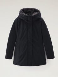 Woolrich Parka puchowa "Boulder" w kolorze granatowym rozmiar: L. Niebieskie parki damskie Woolrich, l, bez wzorów, z puchu. Za 2,306.21 zł.