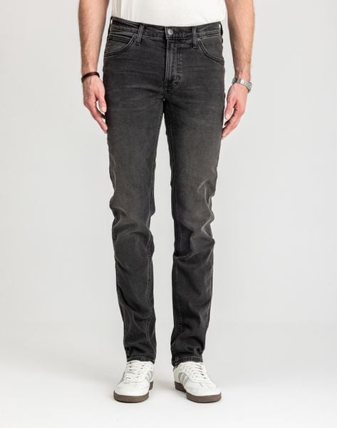 LEE MĘSKIE SPODNIE JEANSOWE LEE DAREN ZIP FLY ASPHALT ROCKER L707ADER 112322224. Spodnie materiałowe męskie Lee, bez wzorów, z jeansu. Za 229.99 zł.