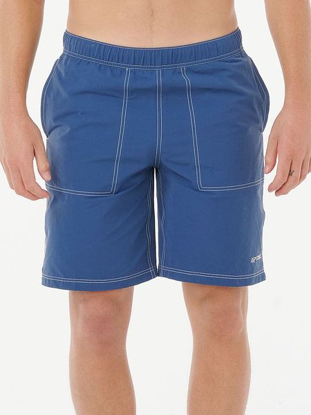 Rip Curl Szorty "Boardwalk Classic 20" w kolorze niebieskim rozmiar: S. Niebieskie szorty męskie Rip Curl, bez kołnierzyka. Za 114.17 zł.