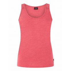 Damski tank top Protest Prtimpulse. Czerwone topy sportowe damskie Protest, na lato, xs, bez wzorów, z bawełny, bez ramiączek. Za 174.50 zł.