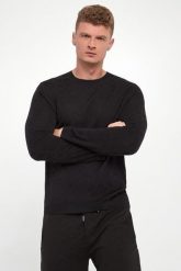 Sweter męski ze wzorem Cahilo JOOP!. Swetry męskie Joop!, m, bez wzorów, bez kołnierzyka. Za 779.00 zł.