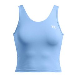 Top treningowy damski Under Armour Motion Tank EMEA. Niebieskie topy damskie Under Armour, xl, bez wzorów, bez ramiączek. Za 97.99 zł.