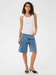 Kaffe Top w kolorze białym rozmiar: XXL. Białe topy damskie Kaffe, xxl, bez wzorów, bez kołnierzyka. Za 69.99 zł.