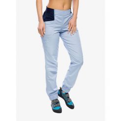 Spodnie wspinaczkowe damskie La Sportiva Tundra Pant. Niebieskie spodnie dresowe damskie La Sportiva, bez wzorów, sportowe. Za 314.99 zł.