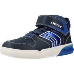 Buty GEOX J169YA 0BU11 J Niebieski. Niebieskie buty fitness męskie Geox, do biegania. Za 176.99 zł.