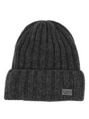 Capo Czapka dzianinowa w kolorze szarym rozmiar: onesize. Szare czapki zimowe damskie Capo, z dzianiny. Za 193.24 zł.