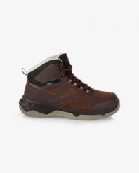 Buty trekkingowe Kilpi Piton WP-U High. Czarne buty trekkingowe męskie Kilpi, z materiału, bez zapięcia, trekkingowe. Za 370.41 zł.