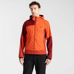 Softshell turystyczny męski Mountaineer. Brązowe kurtki softshell damskie Dare 2b, m, bez wzorów, z softshellu, bez kaptura. Za 209.99 zł.