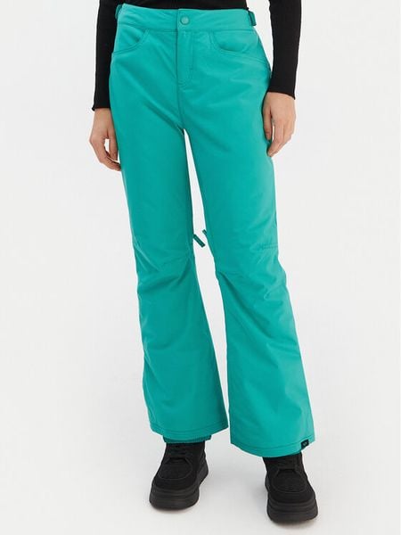 Roxy Spodnie snowboardowe Backyard ERJTP03299 Zielony Tailored Fit. Zielone spodnie materiałowe damskie Roxy, s, z syntetyku, narciarskie. Za 289.99 zł.