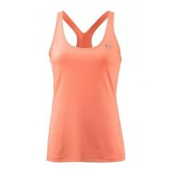 Koszulka bez rękawów damska Under Armour Racer Tank. Brązowe bluzki sportowe damskie Under Armour, l, bez wzorów, bez ramiączek. Za 149.00 zł.